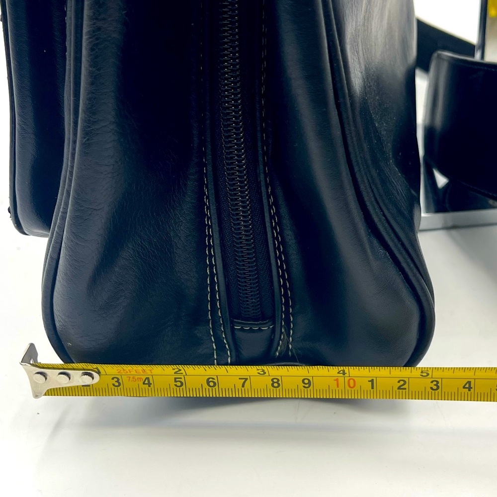 Vintage Bellerose Expandable Satchel Messenger Briefcase Cross-Body Bag w/ Strap - Picture 14 of 16